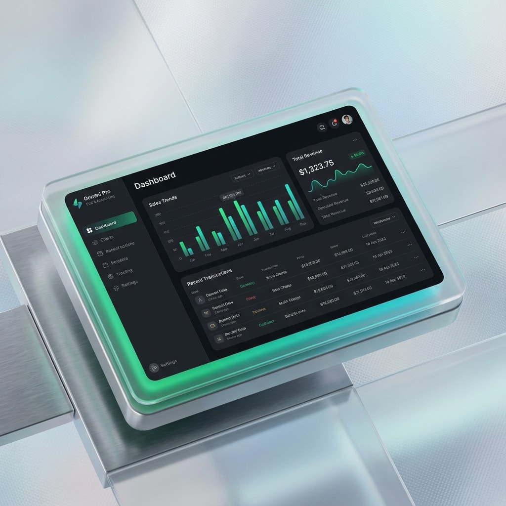 لوحة تحكم نظام حسَّاب - عرض شامل للنظام